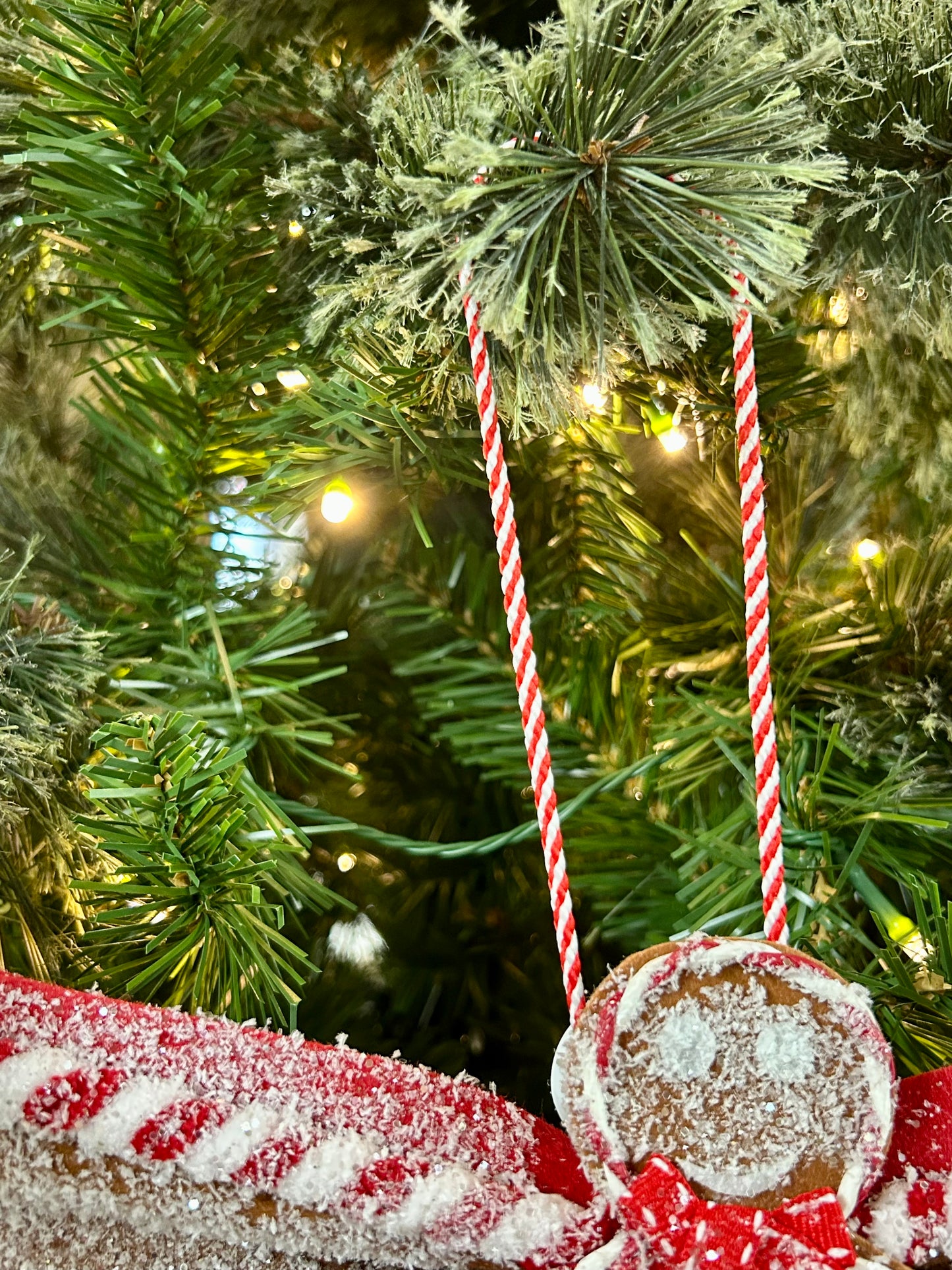 15 Inch Sugar And Spice Gingerbread Bow