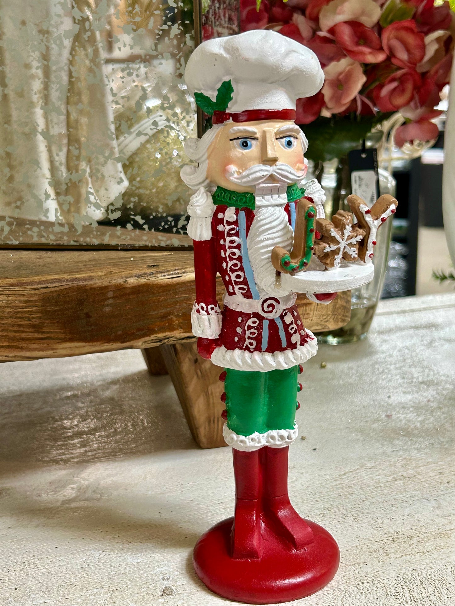 10.5 Inch Resin Gingerbread Nutcracker Two Styles