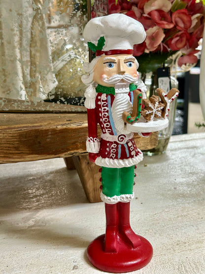 10.5 Inch Resin Gingerbread Nutcracker Two Styles