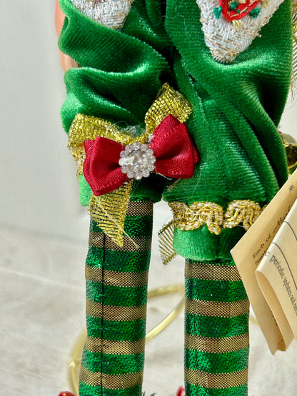 Mark Roberts Small 17 Inch Northpole Christmas Tree Elf