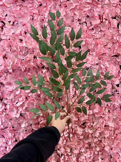20 Inch Light Green Wisteria Leaf