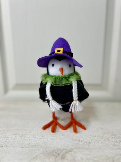 Happy Halloween Witch Bird