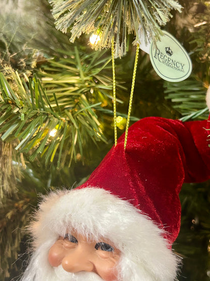 12 Inch Old St. Nick With Bear Ornament