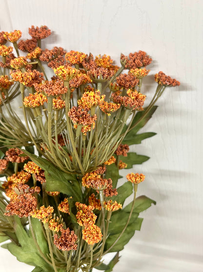 21 Inch Rust Queen Ann Lace Bush