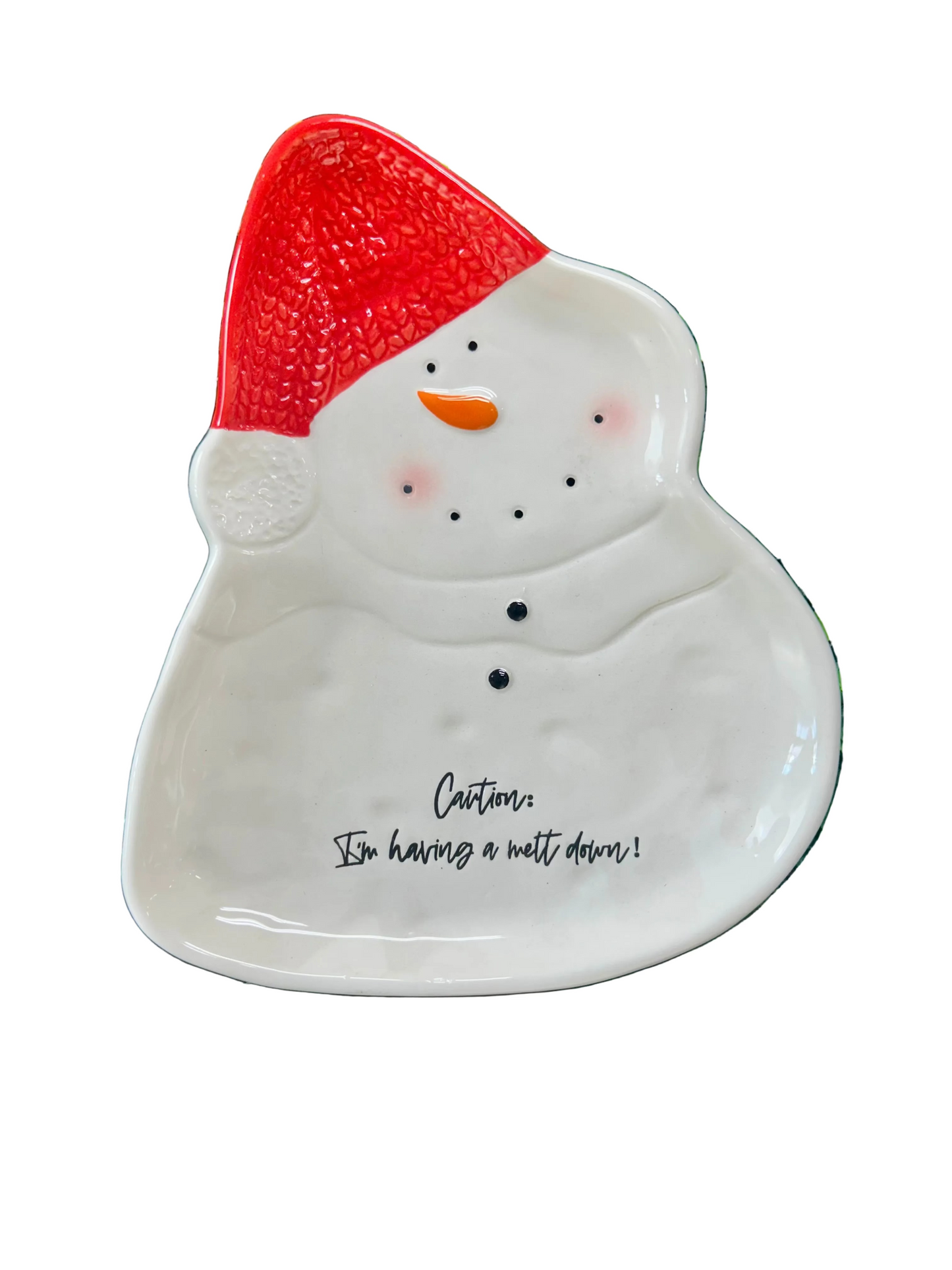 Snowman Metal Plate Five Styles
