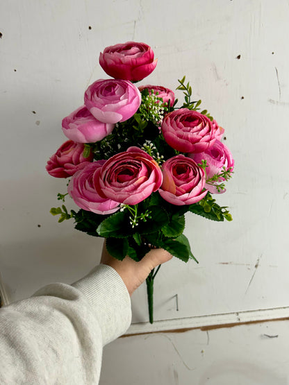 Pink And Fuchsia Ranunculus Bush