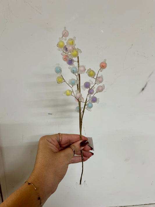 14 Inch Pink Lavender Mint Blue Yellow And Orange Acrylic Candy Spray