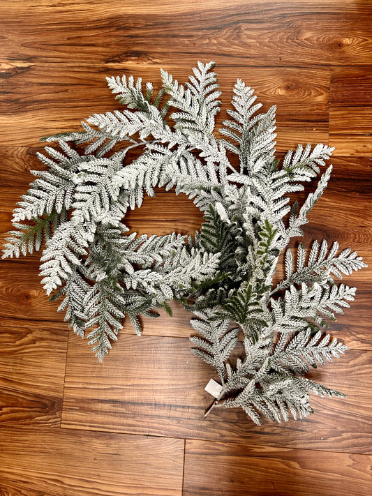 72 Inch Snow Pine Garland