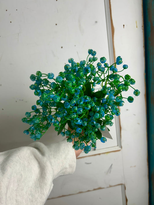 20 Inch Blue Gypso Bush