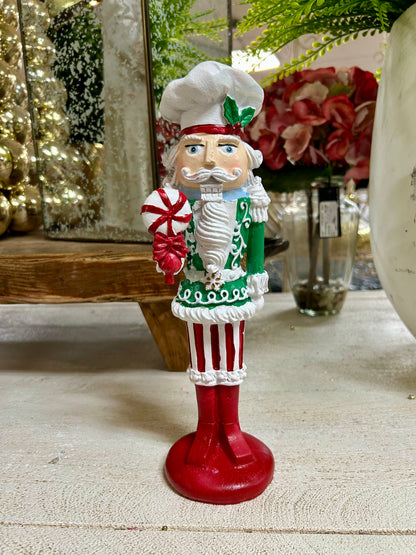 10.5 Inch Resin Gingerbread Nutcracker Two Styles