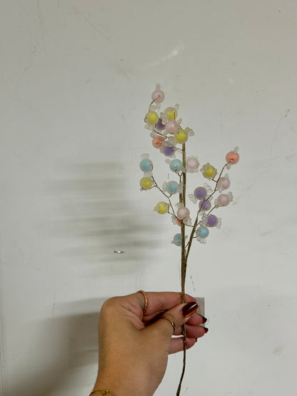 14 Inch Pink Lavender Mint Blue Yellow And Orange Acrylic Candy Spray