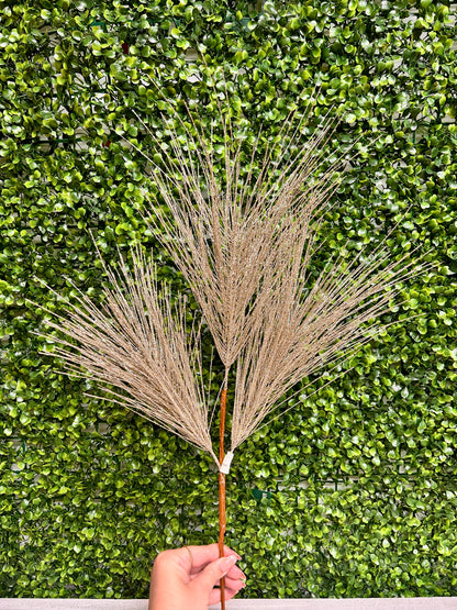 25 Inch Champagne Pine And Needle Branch