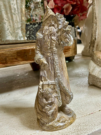 9.65 Inch Resin Holiday Santa Two Styles