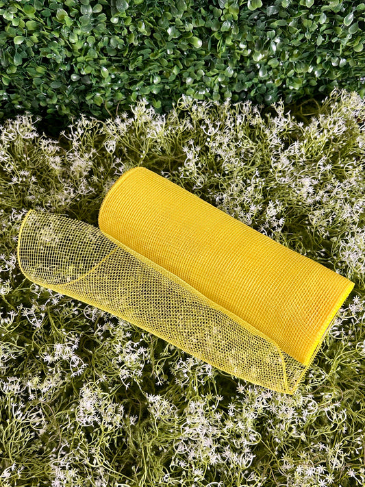 10 Inch By 10 Yards Yellow Mesh