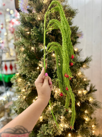 45 Inch Shimmering Hanging Ball Spray