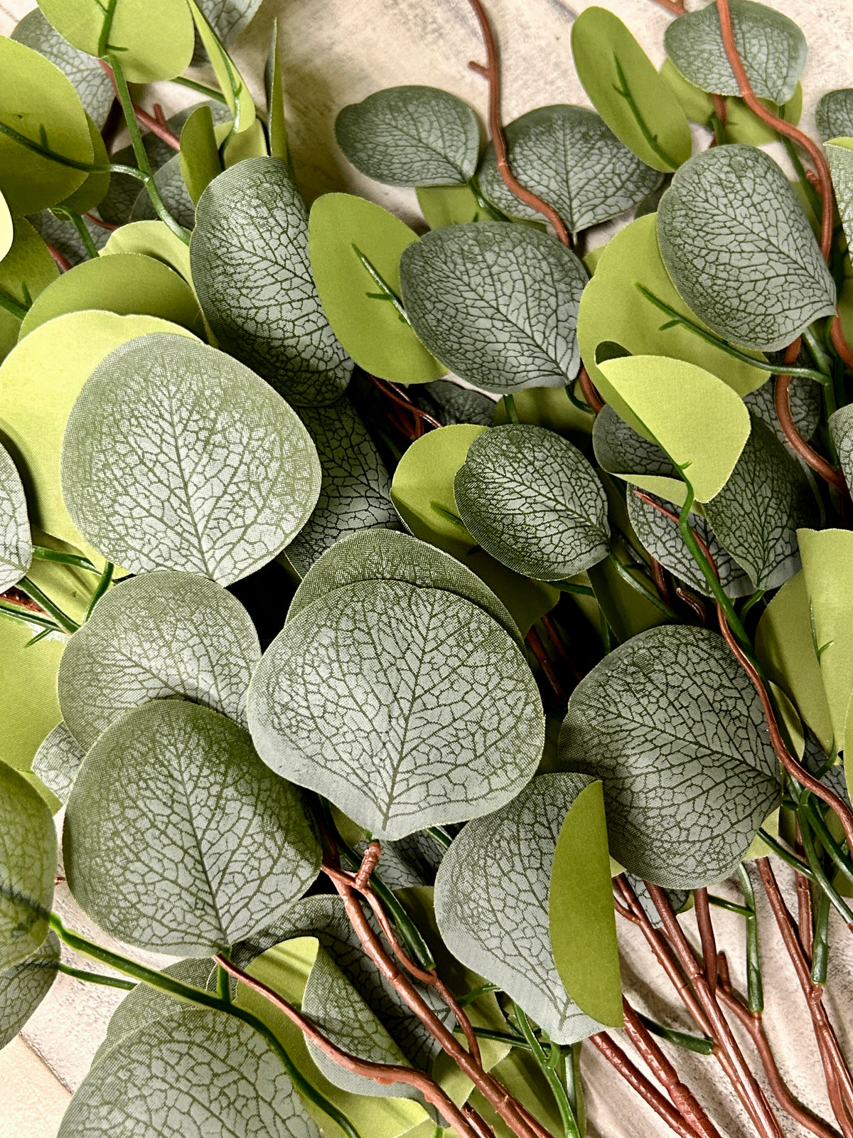 29.5 Inch Green Eucalptus Leaf Bush