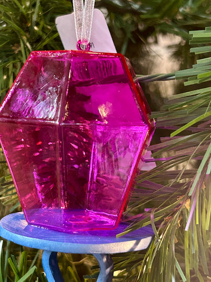 Kat And Annie Strawberry Ring Pop Ornament