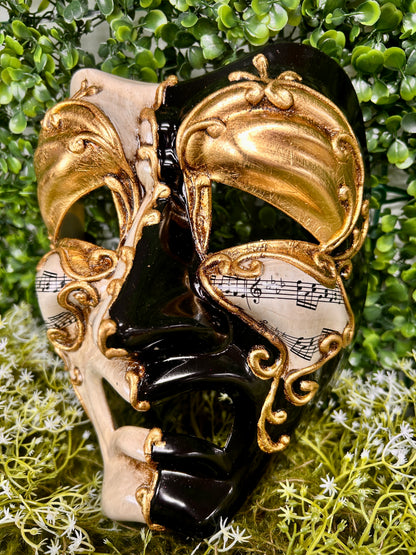 8.25 Inch Madri Gras Tragedy Mask