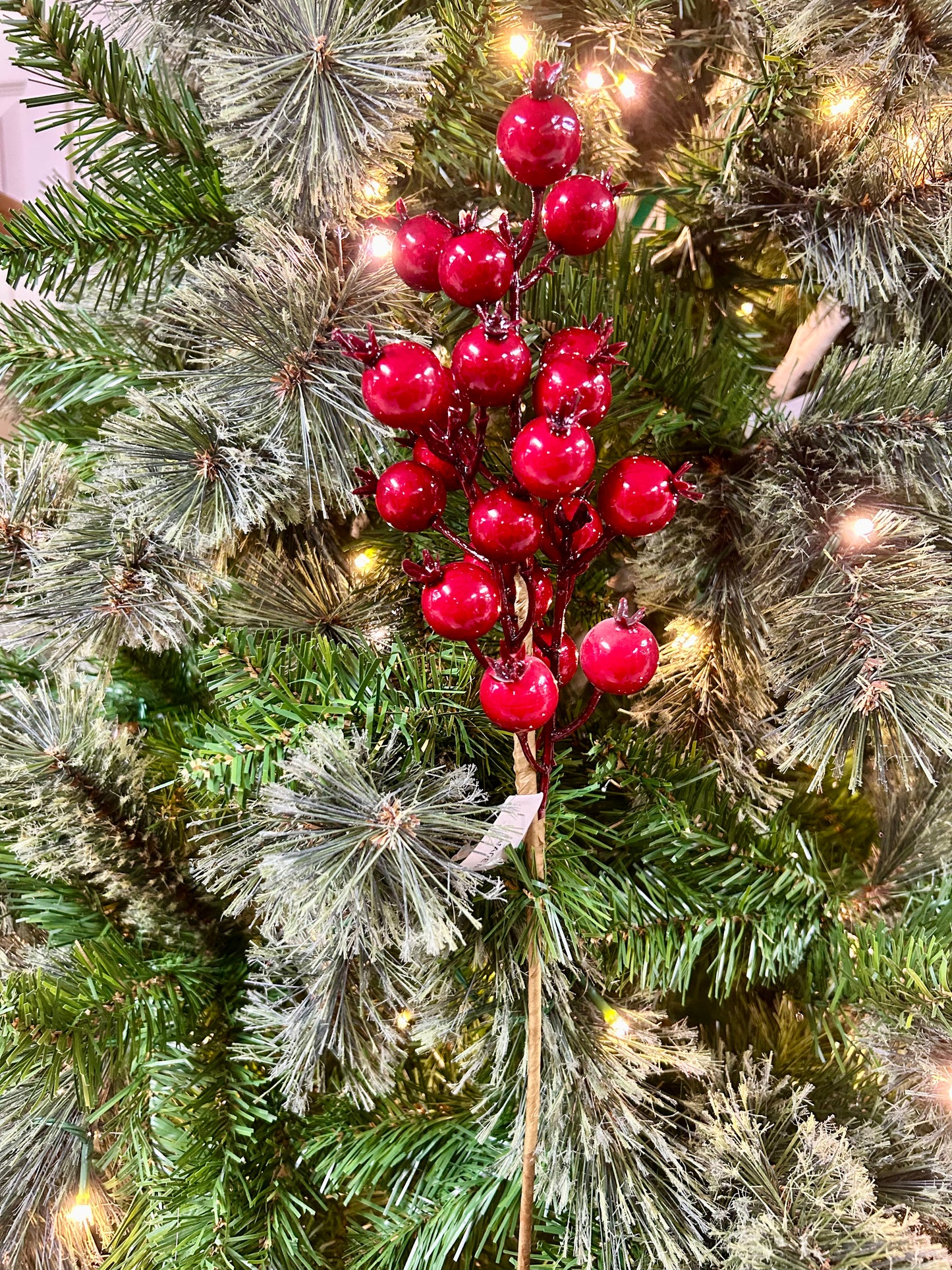 15 Inch Red Berry Pick