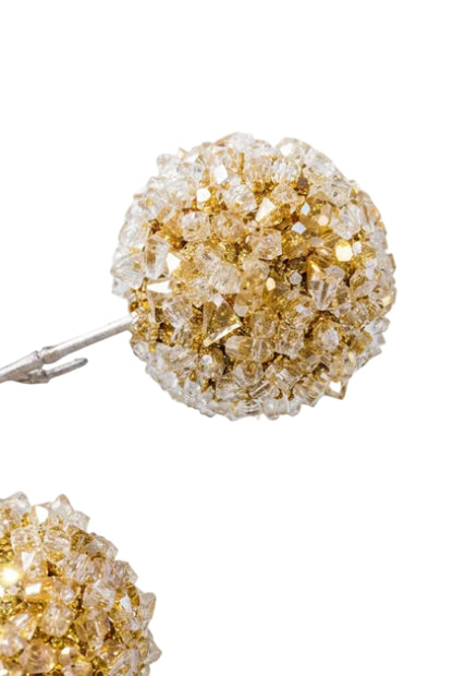 26 Inch Gold Ice Ball Spray