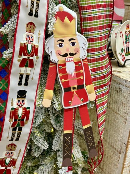 13.5 Inch Cardboard Toy Soldier Ornament