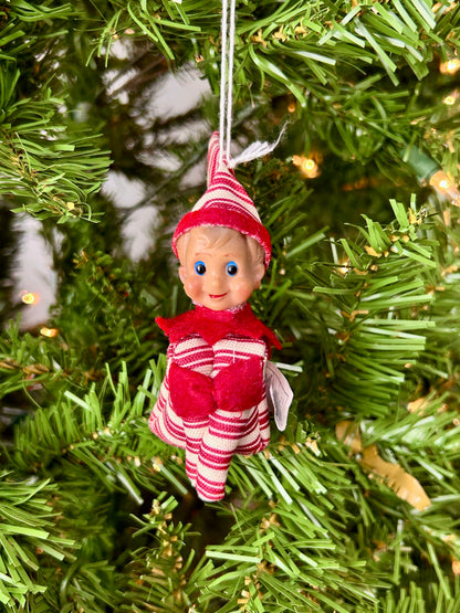 5.5 Inch Elf Ornament Two Styles