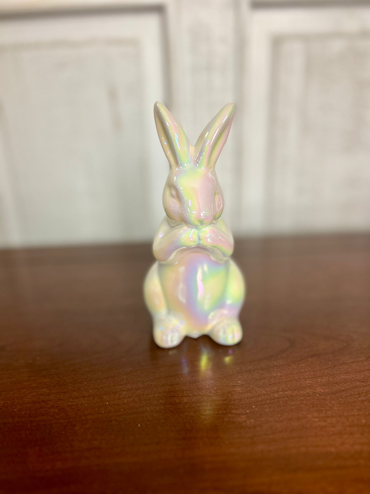 Standing Pearlescent Bunny