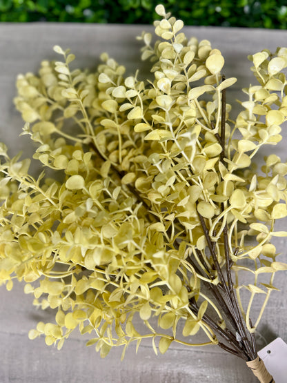 21 Inch Cream Mini Eucalyptus Bundle