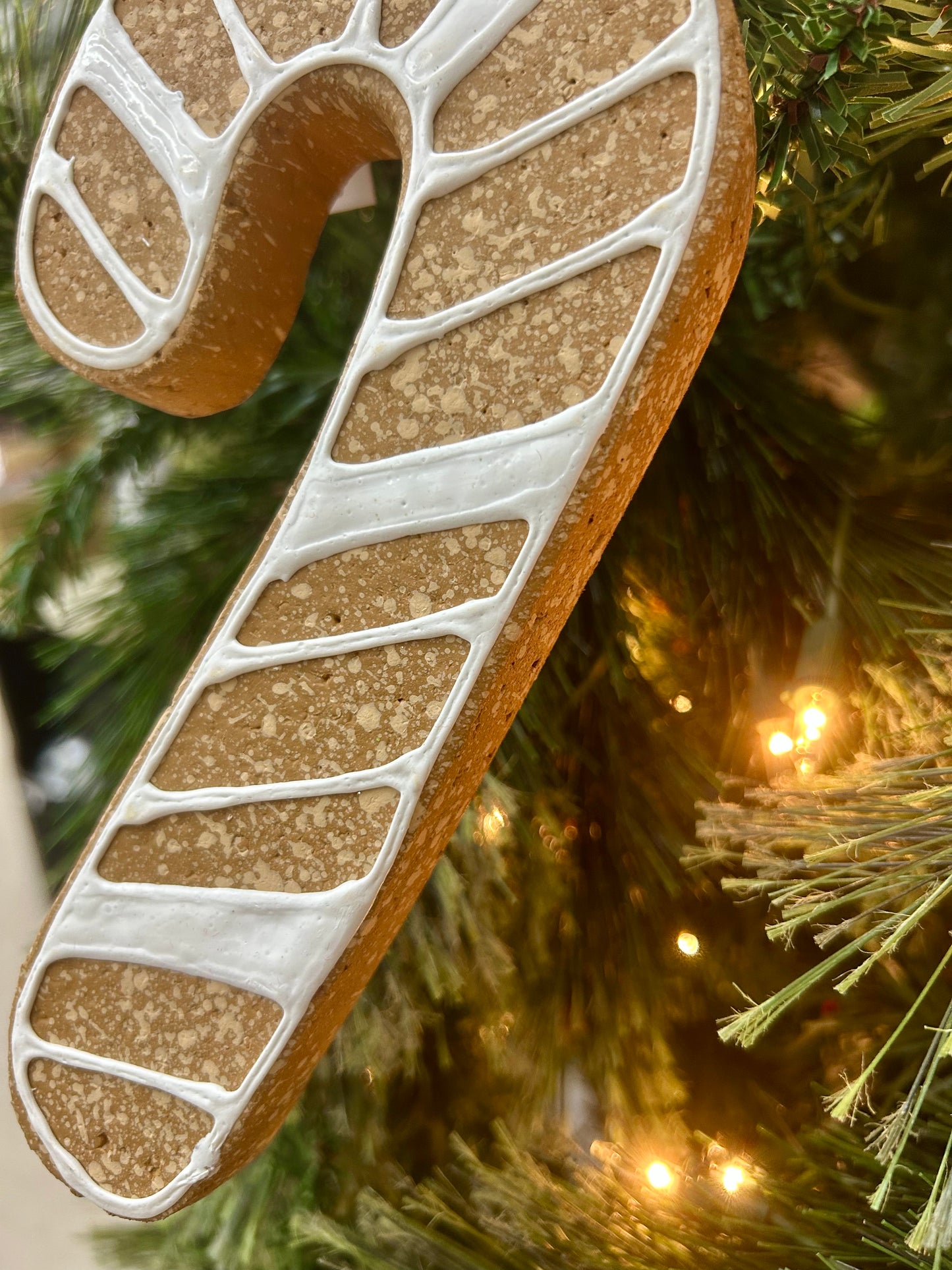 8 Inch Jumbo Gingerbread Ornament Three Styles