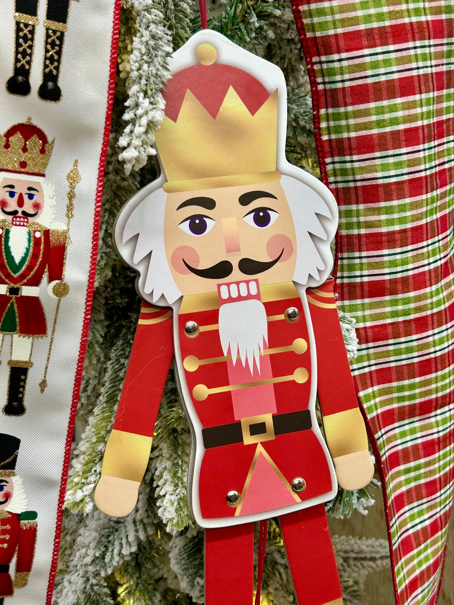 13.5 Inch Cardboard Toy Soldier Ornament