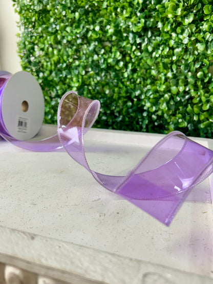 1.5 Inch By 10 Yard Lavender Jelly Ribbon