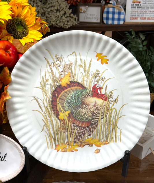 16 Inch Turkey  Melamine Platter