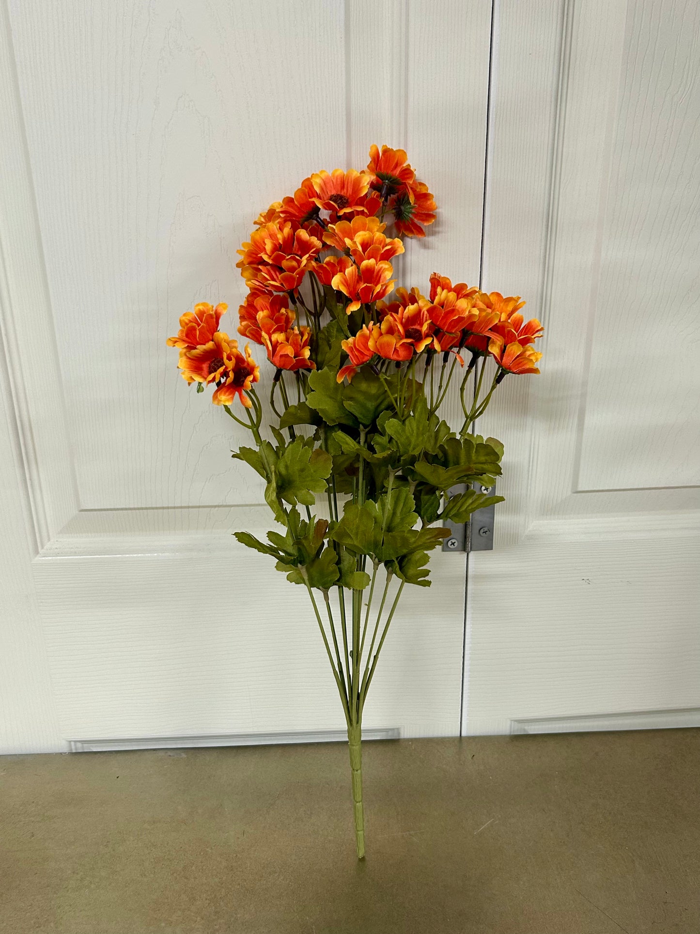 19.5 Inch Orange Wild Daisy Bush