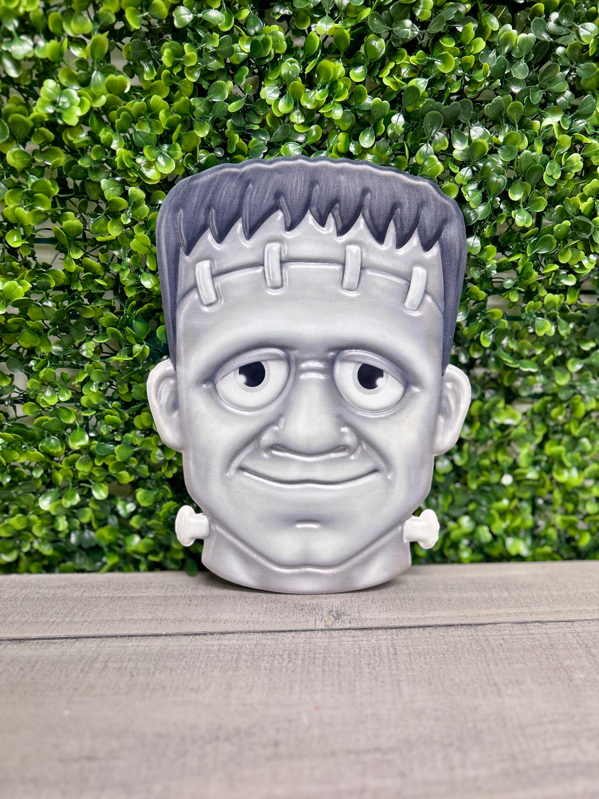 10 Inch Embossed Frankenstein Sign
