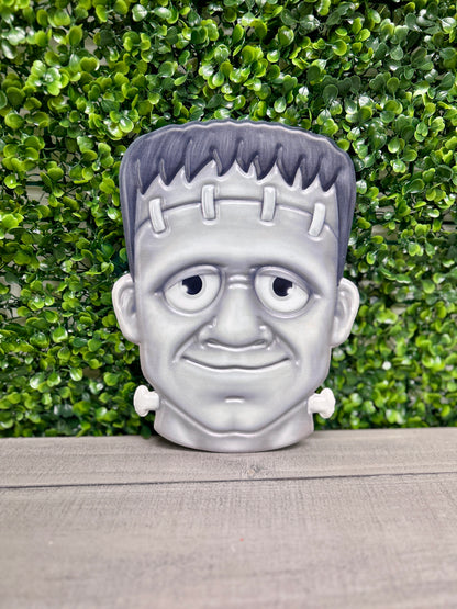 10 Inch Embossed Frankenstein Sign