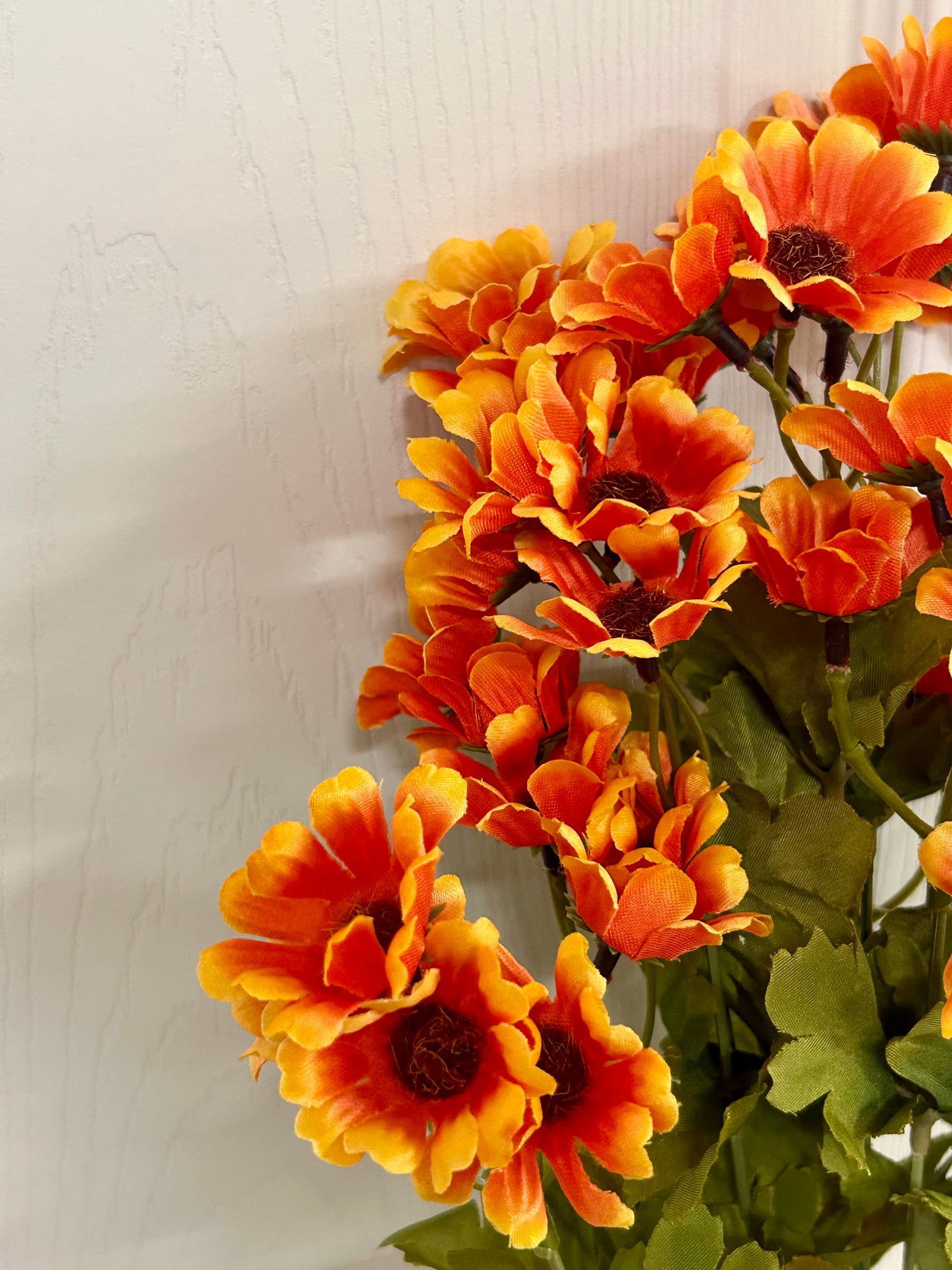 19.5 Inch Orange Wild Daisy Bush