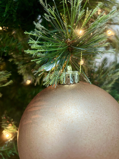 5 Inch Sable Smooth Ornament Ball
