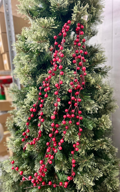 36 Inch Red Berry Garland