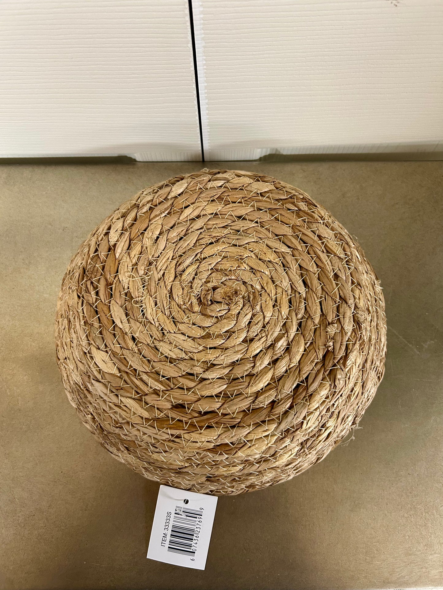 9.5 Inch Small Round Seagrass Bowl