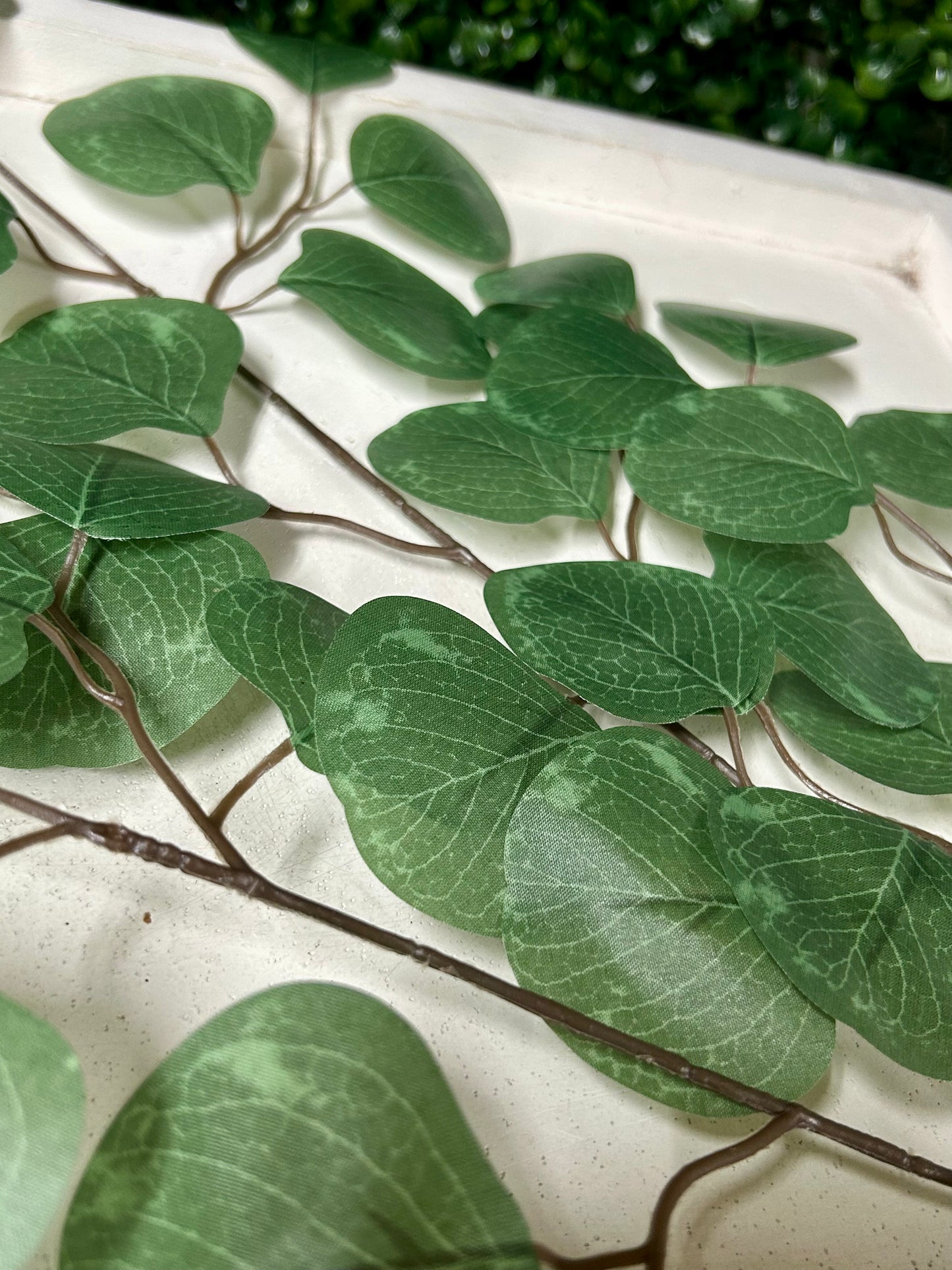 27 Inch TT Green Apple Leaf Spray