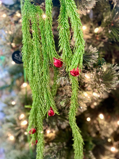 45 Inch Shimmering Hanging Ball Spray