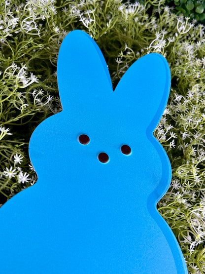12 Inch Embossed Sugar Bunny Sign Four Styles