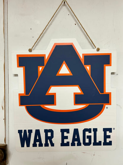 Auburn Logo Wooden Door Hanger