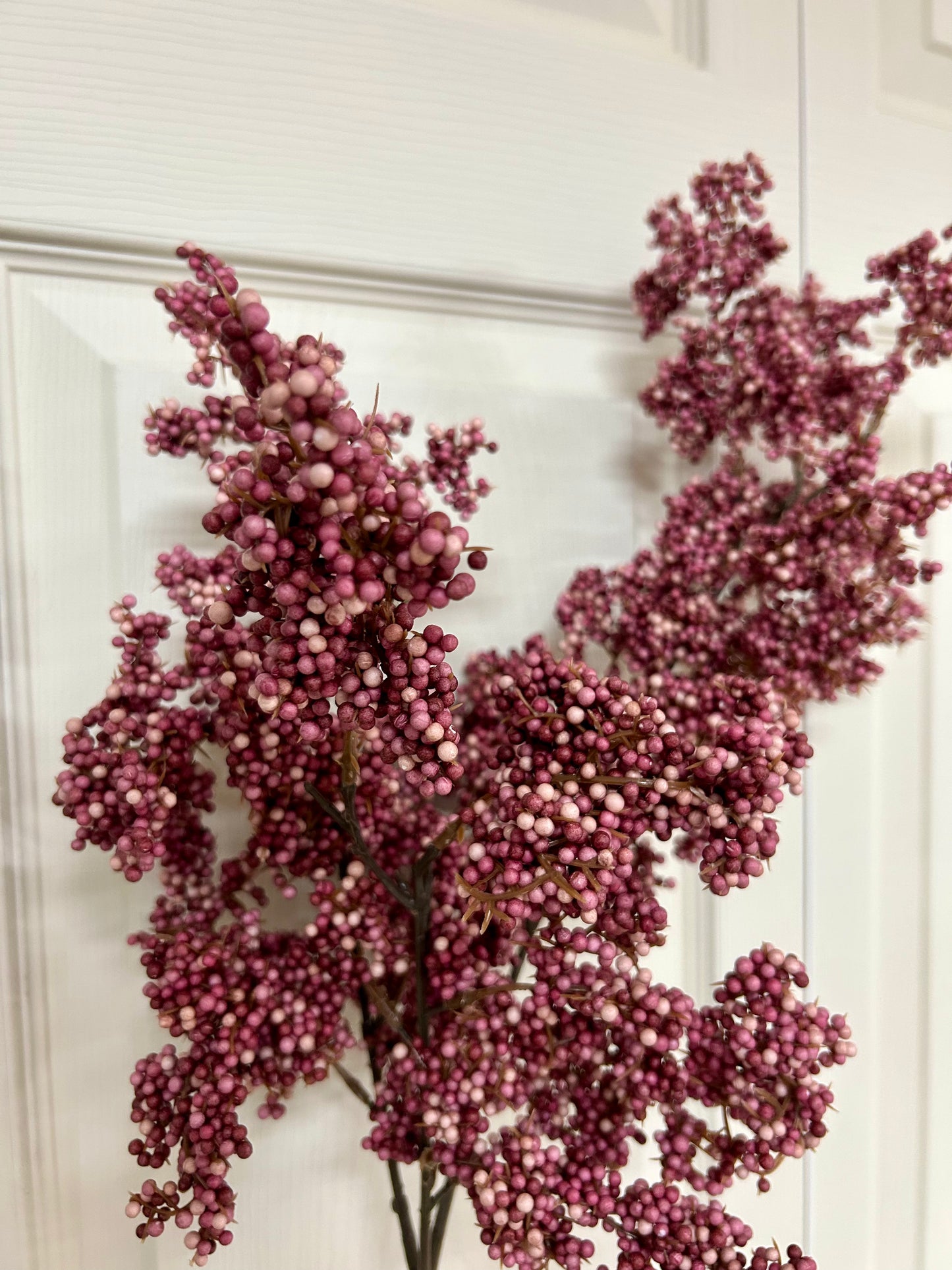 36 Inch Mini Styrofoam Pink Amaranthus Spray