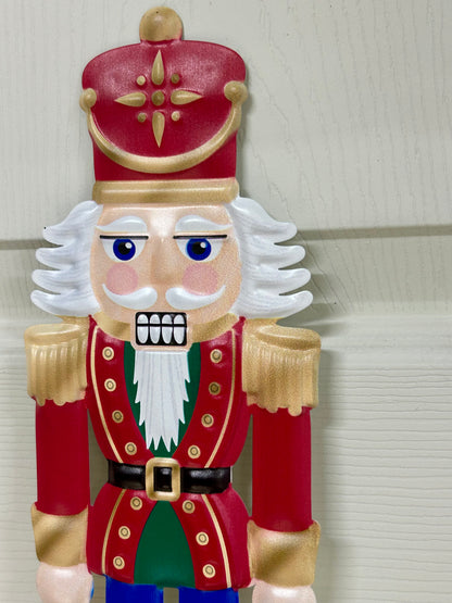 12 Inch Traditional Nutcracker Metal Sign
