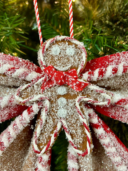 15 Inch Sugar And Spice Gingerbread Bow