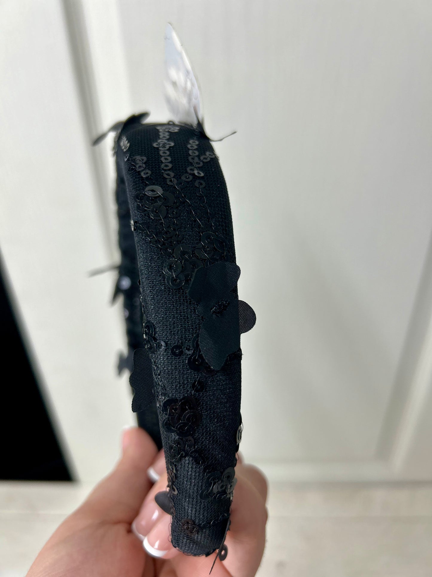 Scunci Glamoween Halloween Sequin Headband Butterflies