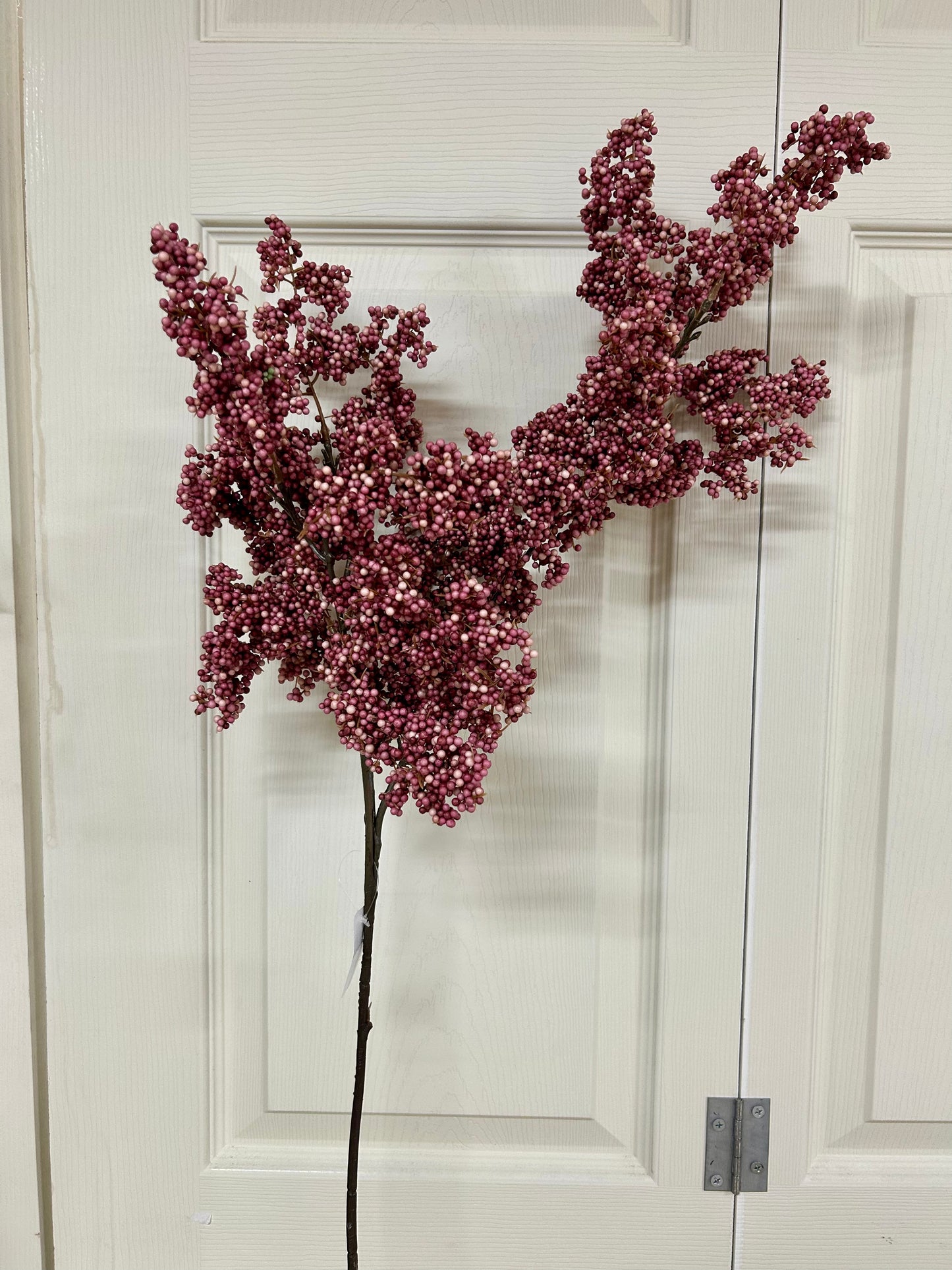 36 Inch Mini Styrofoam Pink Amaranthus Spray