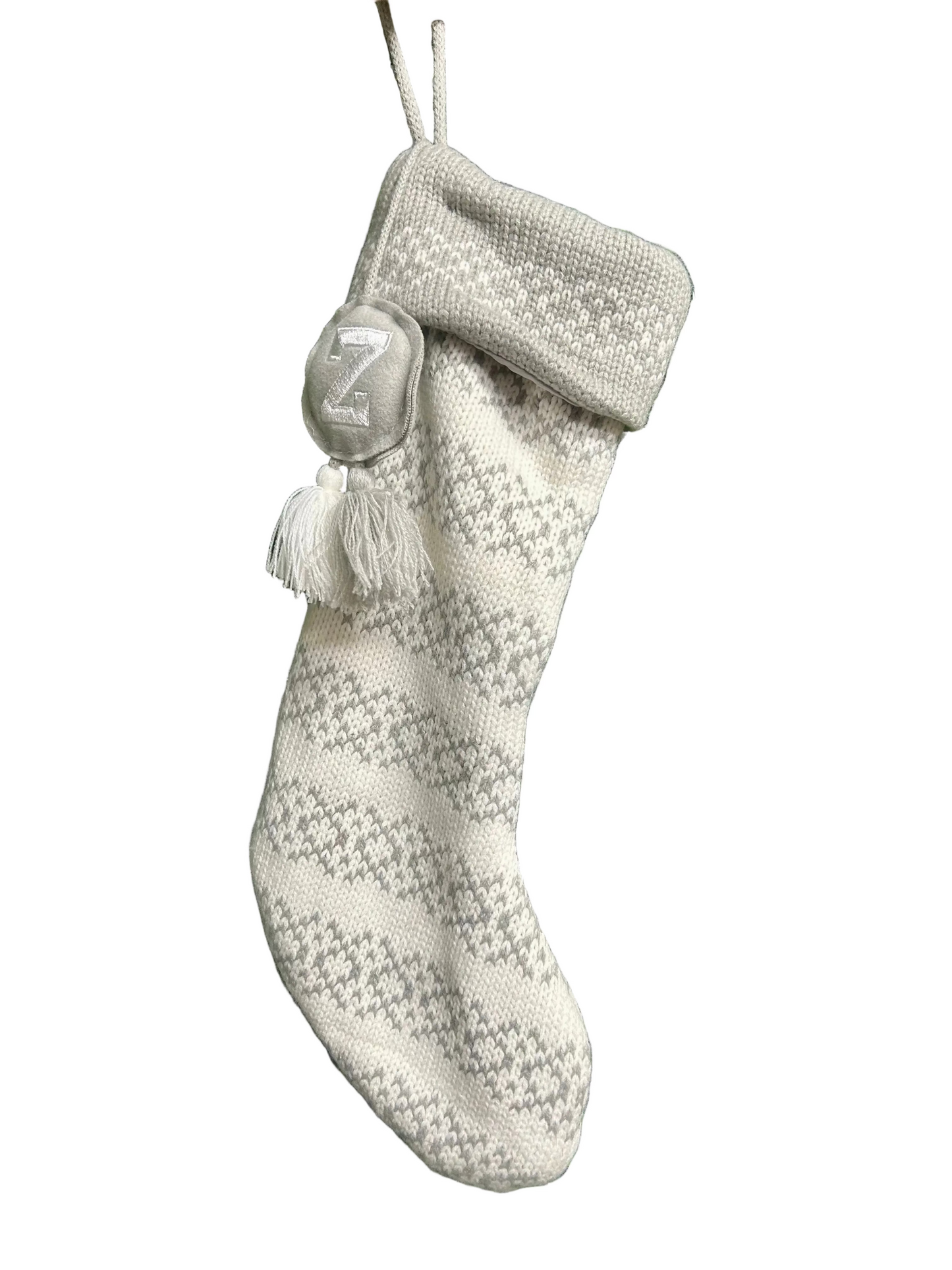 Wondershop "Z" Initial Christmas Stocking