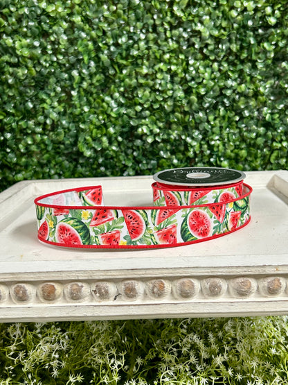 1.5 Inch By 10 Yard Watermelon Ribbon